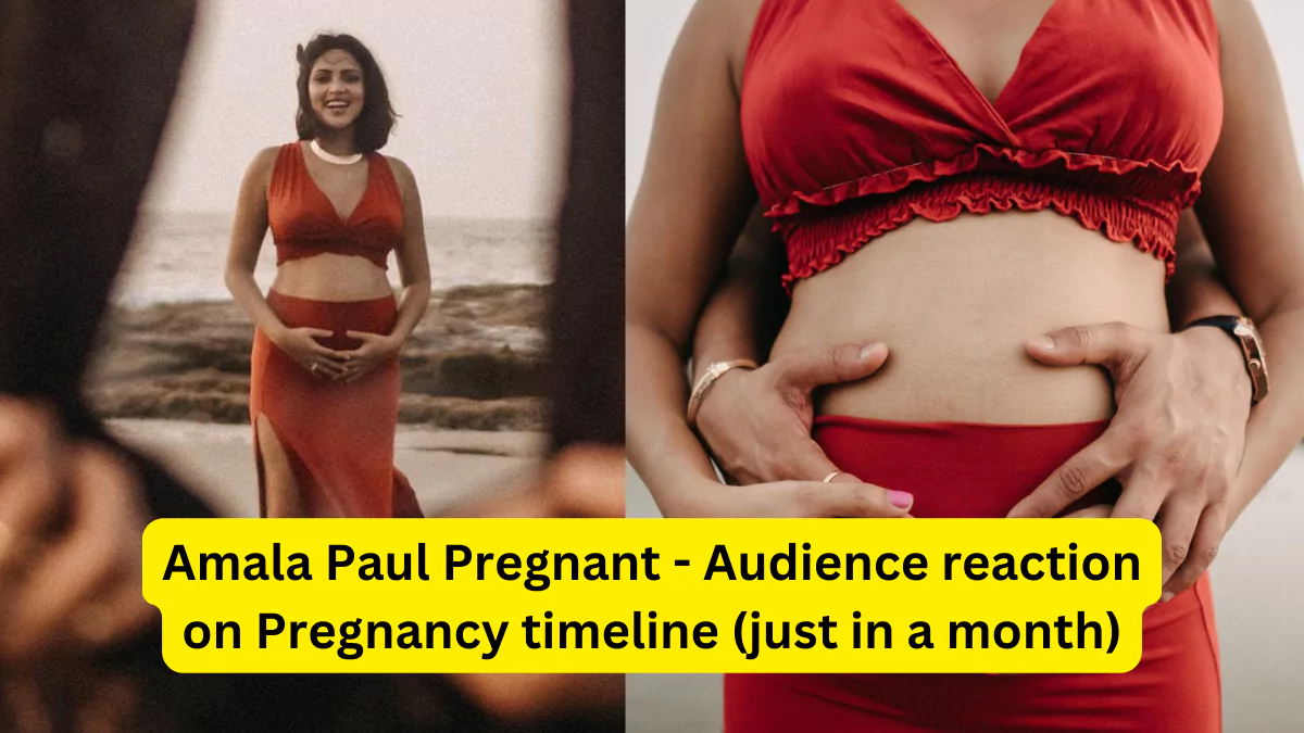 Amala Paul Pregnant: Amala Paul is expecting a baby with her husband Jagat Desai